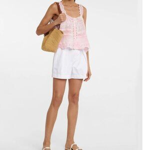 LoveshackFancy Sully cotton tank